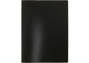 Папка пластиковая на 2-х кольцах Attache F502, толщина пластика 0,45 мм, черная