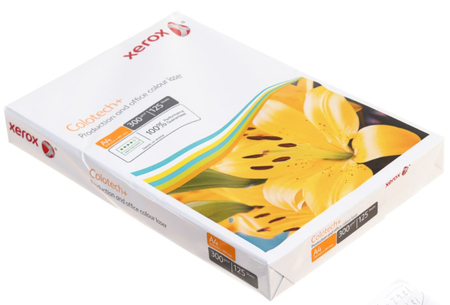 Бумага офисная Xerox Colotech+ Uncoated (без покрытия), А4 (210*297 мм), 300 г/м2, 125 л.