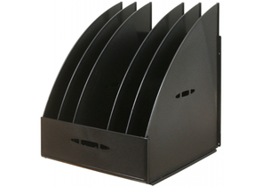 Лоток вертикальный сборный Attache, 285×240×235 мм, 5 отделений, черный Лоток вертикальный сборный Attache, 285×240×235 мм, 5 отделений, черный