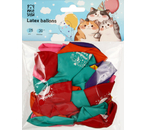 Шары воздушные Meshu, 25 шт., 12"/30 см, «С Днем Рождения», пастель, ассорти