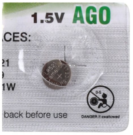 Батарейка щелочная дисковая Camelion Alkaline, AG0, BP10, 1.5V Батарейка щелочная дисковая Camelion Alkaline, AG0, BP10, 1.5V