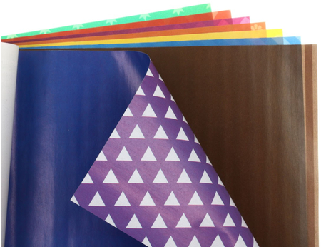 Бумага цветная двусторонняя А4 «Волшебная бумага. Енот в волшебном мире», 8 цветов, 8 л., мелованная