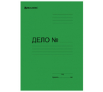 Папка картонная «Дело» со скоросшивателем Brauberg Standard+, А4, ширина корешка 20 мм, плотность 360 г/м², мелованная, зеленая Папка картонная «Дело» со скоросшивателем Brauberg Standard+, А4, ширина корешка 20 мм, плотность 360 г/м², мелованная, зеленая