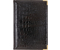 Книжка записная Business Premium, 145*210 мм, 80 л., клетка, Grand croco, черная