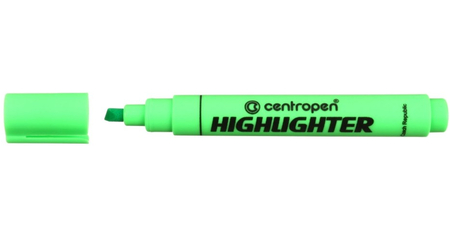 Маркер-текстовыделитель Centropen 8852, зеленый