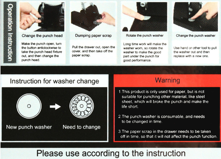 Дырокол Berlingo, 325*145 мм, черный