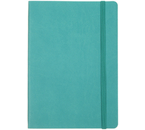 Ежедневник недатированный Qredo Flex, 145×210 мм, 136 л., бирюзовый