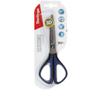 Ножницы канцелярские Berlingo Easycut 400, 202 мм, ручки синие с черным