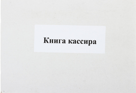 Книга кассира, 200*292 мм, 50 л. Книга кассира, 200*292 мм, 50 л.