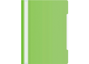 Папка-скоросшиватель пластиковая А4 «Бюрократ», толщина пластика 0,16 мм, салатовая