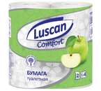 Бумага туалетная ароматизированная Luscan Comfort, 4 рулона, ширина 95 мм, «Яблоко» Бумага туалетная ароматизированная Luscan Comfort, 4 рулона, ширина 95 мм, «Яблоко»