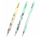 Ручка шариковая автоматическая Brauberg Cute, «Милые коты», корпус ассорти, стержень синий