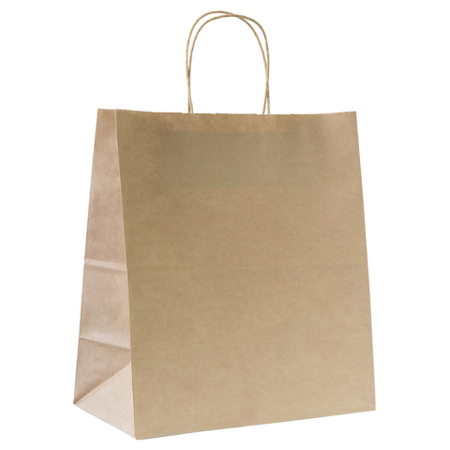 Пакет бумажный «Крафт» Aviora с ручками , 240*280*140 мм