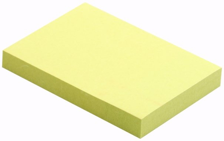 Бумага для заметок с липким краем Silwerhof, 50*75 мм, 1 блок*80 л., неон зеленая Бумага для заметок с липким краем Silwerhof, 50*75 мм, 1 блок*80 л., неон зеленая