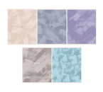 Тетрадь общая А5, 96 л. на скобе BG «Акварель», 160×200 мм, клетка, ассорти