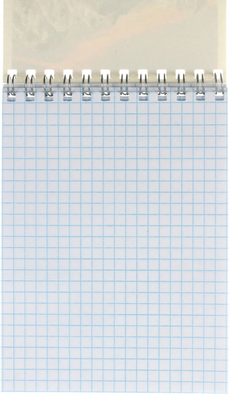 Блокнот на гребне SchoolFormat (А6), 100*135 мм, 40 л., клетка, «Завораживающие горы» Блокнот на гребне SchoolFormat (А6), 100*135 мм, 40 л., клетка, «Завораживающие горы»