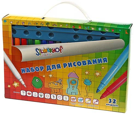 Набор для рисования Emotions Creative, 32 предмета