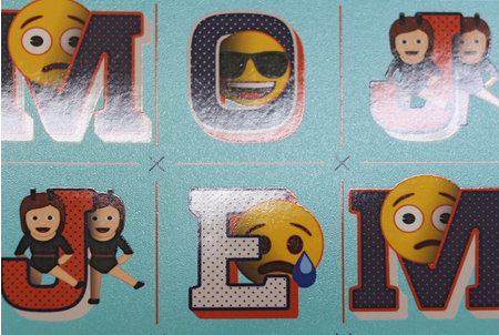 Тетрадь общая А5, 48 л. на скобе Emoji, 163*203 мм, клетка, ассорти Тетрадь общая А5, 48 л. на скобе Emoji, 163*203 мм, клетка, ассорти