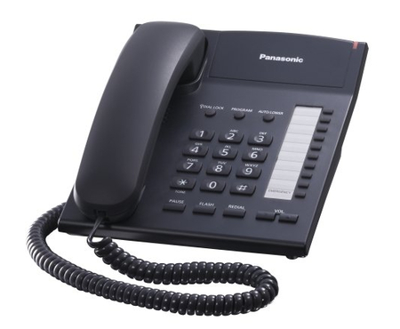 Телефон KX-TS2382RU Panasonic, черный