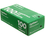 Перчатки нитриловые одноразовые Optiline, размер XL, 100 пар (200 шт.), черные