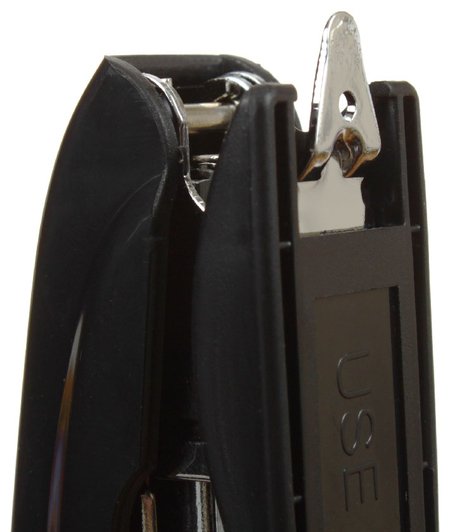 Степлер Qredo, скобы №10, 12 л., 110 мм, черный