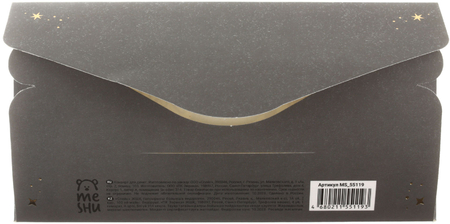 Открытка-конверт для денег Meshu, 85*164 мм, Happy Birthday. Space Cat Открытка-конверт для денег Meshu, 85*164 мм, Happy Birthday. Space Cat