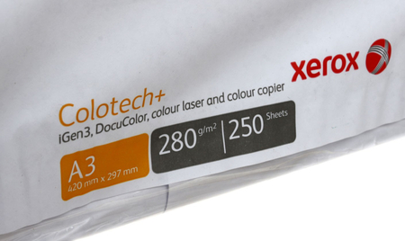 Бумага офисная Xerox Colotech+, А3 (297*420 мм), 280 г/м2, 250 л.