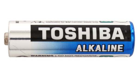 Батарейка щелочная Toshiba Alkaline, AA, LR6, 1.5V