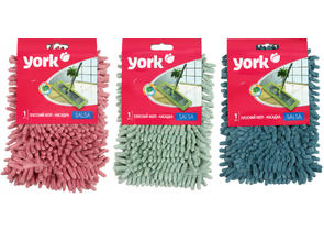 Насадка для швабры «Моп» York Salsa, 38,8×9 см, ассорти