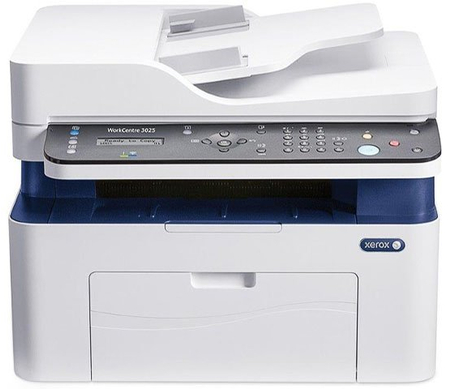 МФУ Xerox WorkCentre 3025NI, A4, лазерная черно-белая печать 1200x1200 dpi, сканер 600x600 dpi, дисплей, факс, Wi-Fi, Ethernet МФУ Xerox WorkCentre 3025NI, A4, лазерная черно-белая печать 1200x1200 dpi, сканер 600x600 dpi, дисплей, факс, Wi-Fi, Ethernet