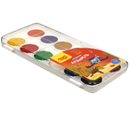 Акварель медовая «Енот в Красном море», 12 цветов, в пластиковой коробке, без кисти