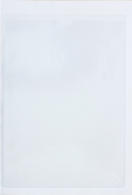 Карманы самоклеящиеся OfficeSpace, 5 шт., А4 (223*303 мм), 110 мкм, прозрачные