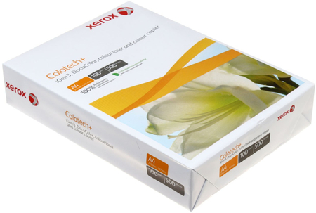 Бумага офисная Xerox Colotech+ Uncoated (без покрытия), А4 (210*297 мм), 100 г/м2, 500 л.