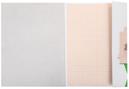 Бумага масштабно-координатная «миллиметровка» Staff, А4 (210*297 мм), 10 л., оранжевая сетка