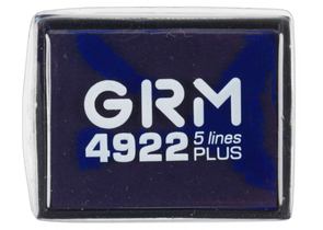 Подушка штемпельная сменная GRM, GRM 4922+, синяя Подушка штемпельная сменная GRM, GRM 4922+, синяя