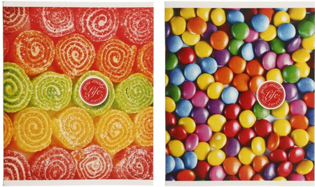 Тетрадь общая А5, 48 л. на скобе «Сладкая жизнь», 162*202 мм, клетка, ассорти