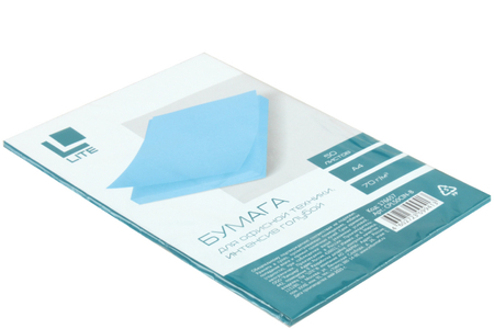 Бумага офисная цветная Lite «Интенсив», А4 (210*297 мм), 70 г/м2, 50 л., голубая