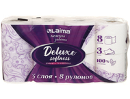 Бумага туалетная Laima Deluxe