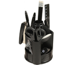 Органайзер настольный «Стамм» MiniDesk, 13 предметов, черный