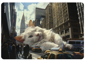 Подложка настольная детская ErichKrause, 43×29 см, толщина пластика 0,55 мм, Big City Cats Подложка настольная детская ErichKrause, 43×29 см, толщина пластика 0,55 мм, Big City Cats