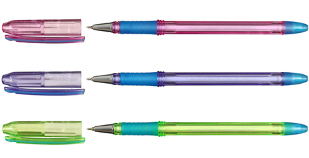 Ручка шариковая Berlingo I-10 Color, корпус ассорти, стержень синий