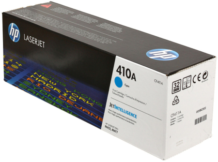 Тонер-картридж HP CE411A (№305А), ресурс 2600 страниц, голубой Тонер-картридж HP CE411A (№305А), ресурс 2600 страниц, голубой