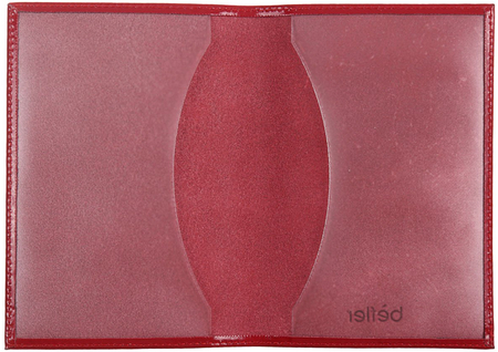 Обложка для паспорта «Аксент», 95*135 мм, «Изящная кошка», красная