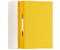 Папка-скоросшиватель пластиковая А4 «Стамм», толщина пластика 0,18 мм, желтая