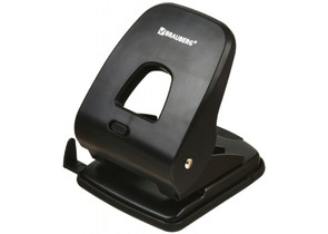 Дырокол Brauberg SX-40, 135×110 мм, 40 л., черный