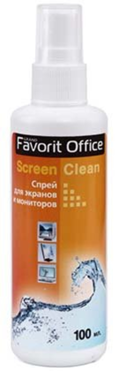 Средство экран. Клин спрей для монитора. Favorit Office Screen clean 100 мл чистящий спрей для экрана. Спрей для телевизора Favorit Office wide Screen clean. Спрей для чистки видеокарт.