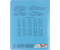 Тетрадь школьная А5, 24 л. на скобе «Полиграф Принт», 163*203 мм, клетка, синяя