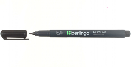 Маркер перманентный Berlingo, черный Маркер перманентный Berlingo, черный