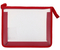 Папка для тетрадей «Пифагор», 240*200 мм, прозрачно-красная