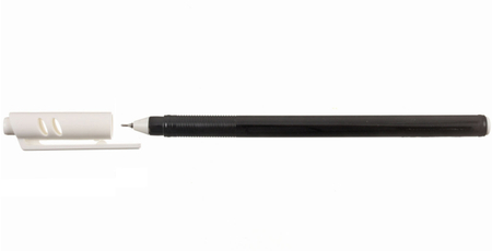 Ручка гелевая одноразовая Colourplay Index, корпус черный, стержень черный